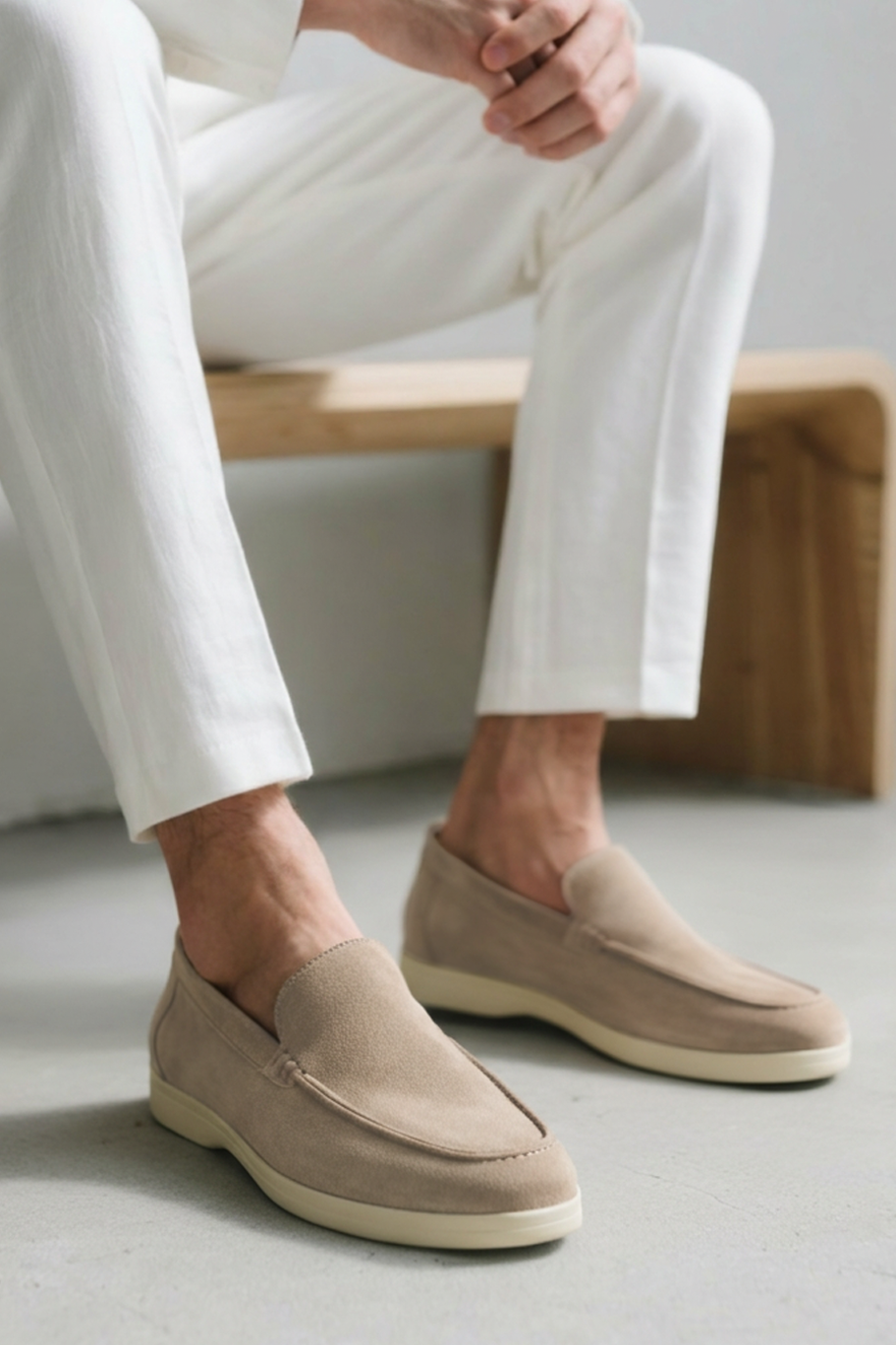 Vellori Suede Loafers