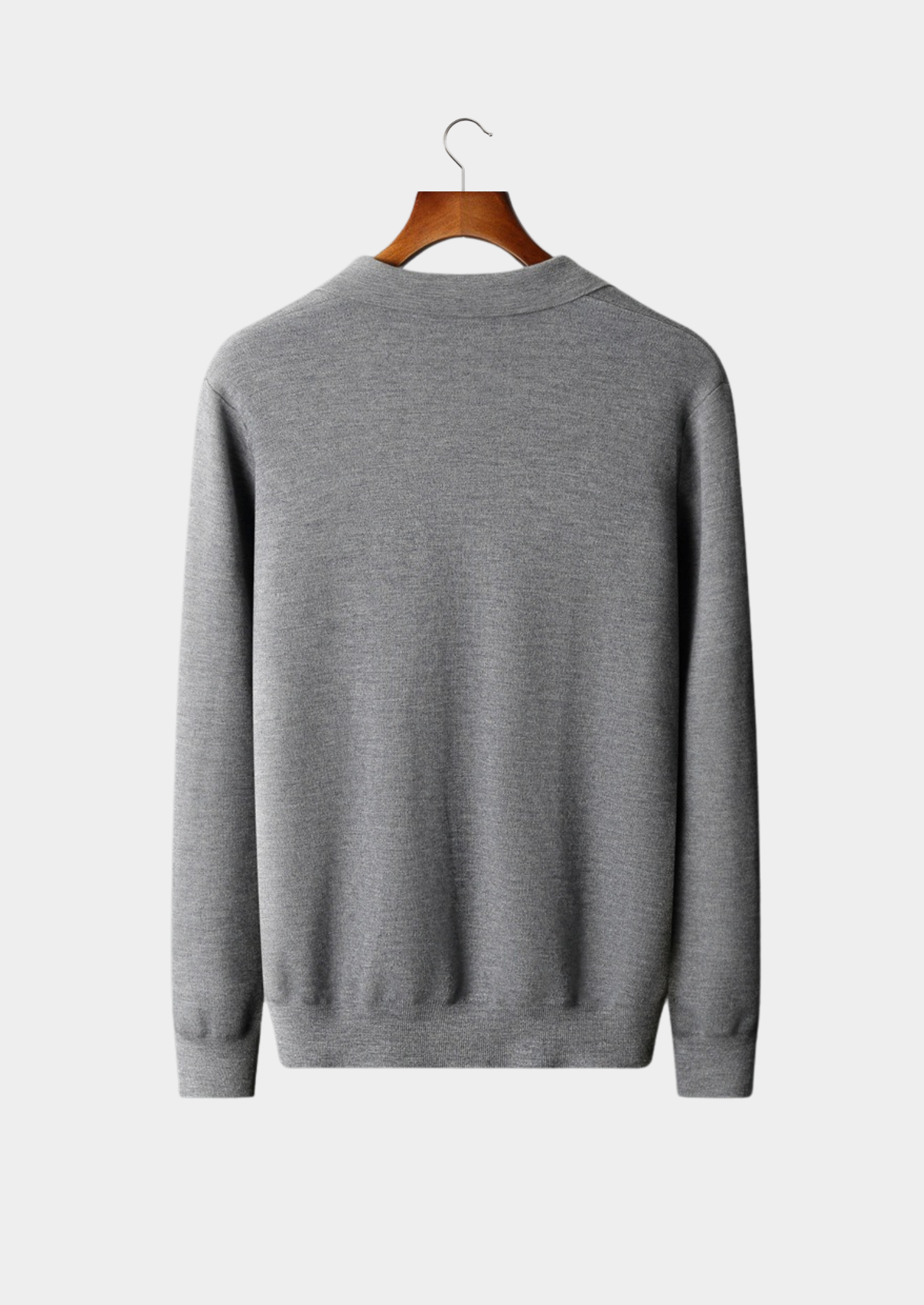 Vellori Pure Cashmere Open Collar Polo