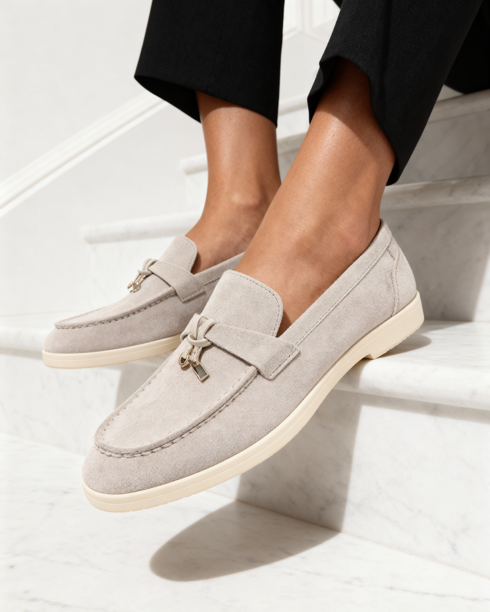 Vellori Suede Loafers- Lady